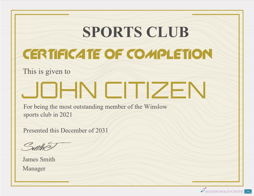 Download USA Recognition cert Version 3 Photoshop template